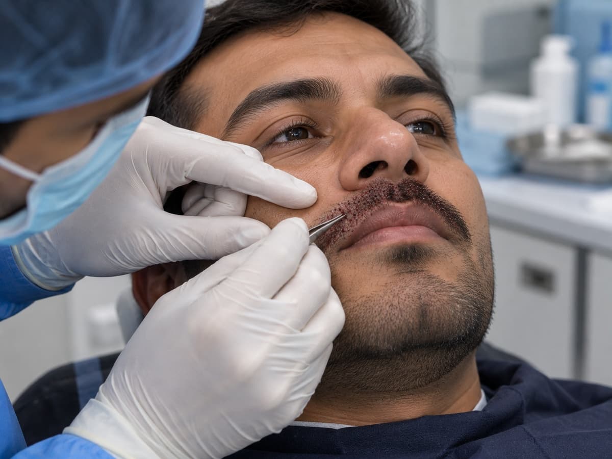 Moustache Transplant